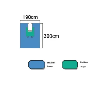 ENT Split Drape