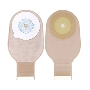 One Piece Ostomy Pouch with Velcro Closure