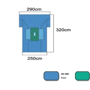 Orthopedic Hip Drape With Pouch