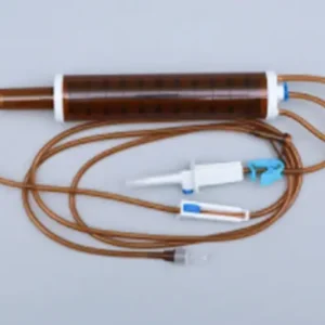 Burette Type Light-proof Infusion Set